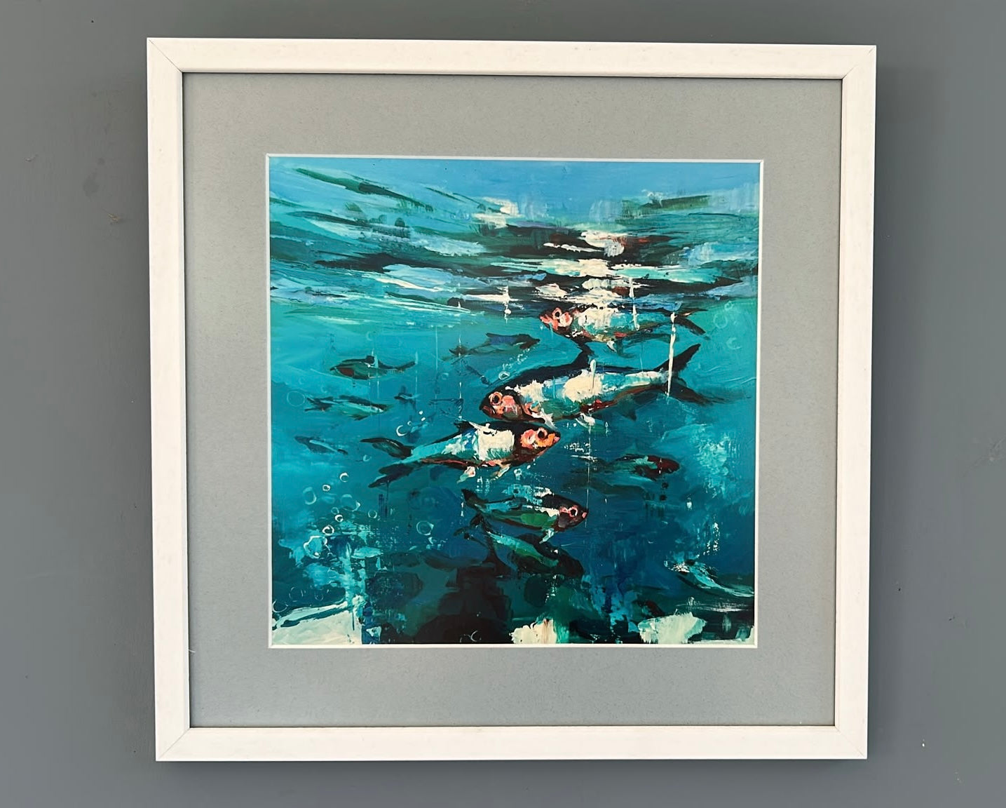 Underwater Fish Print