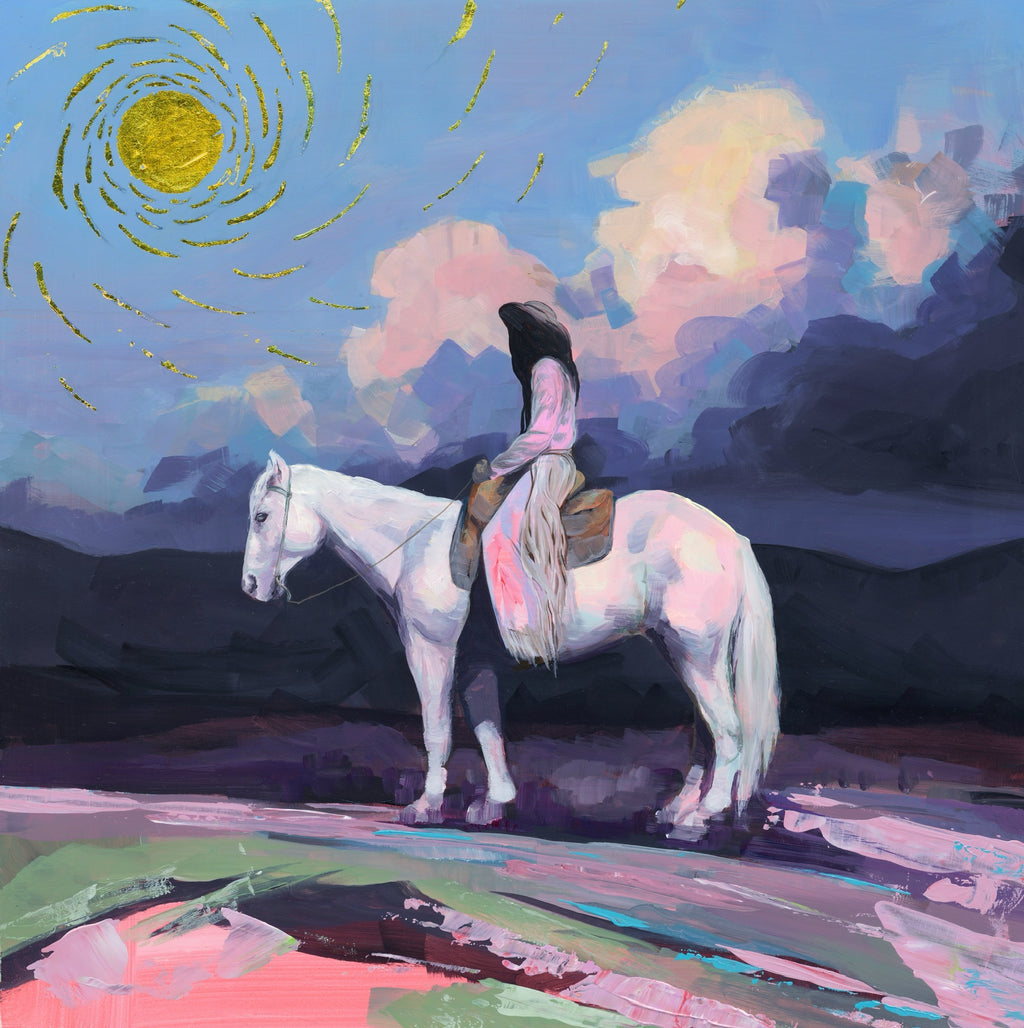Lone Rider Print