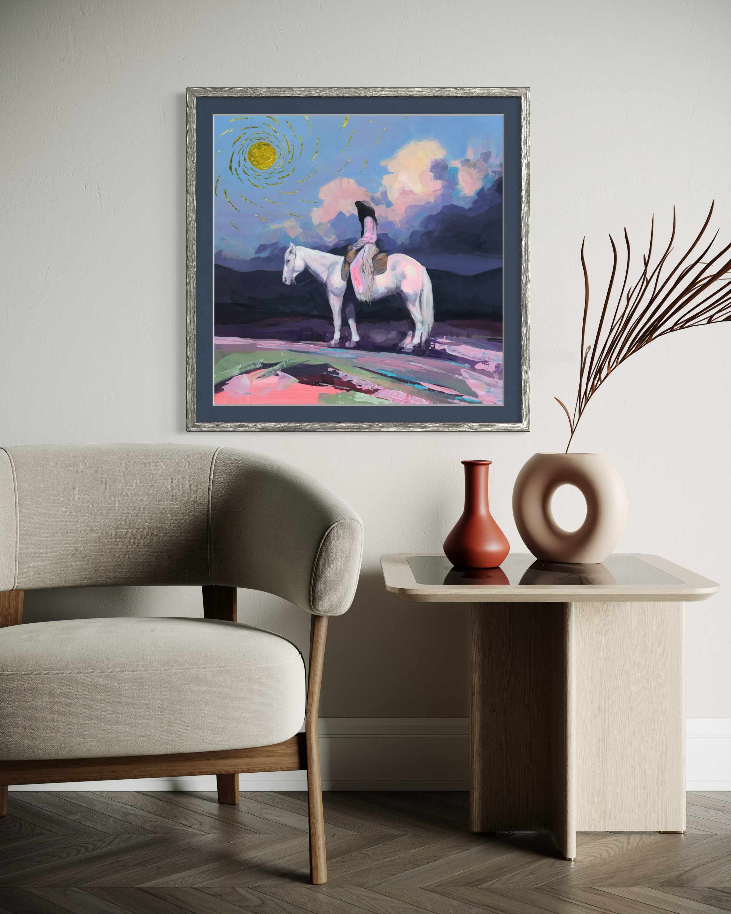 Lone Rider Print