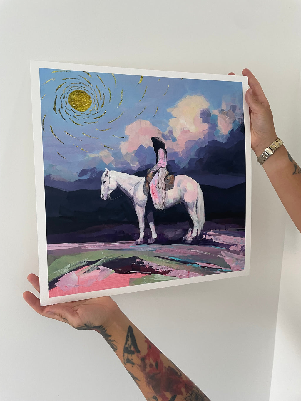 Lone Rider Print