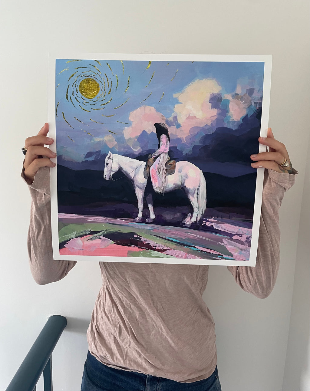 Lone Rider Print