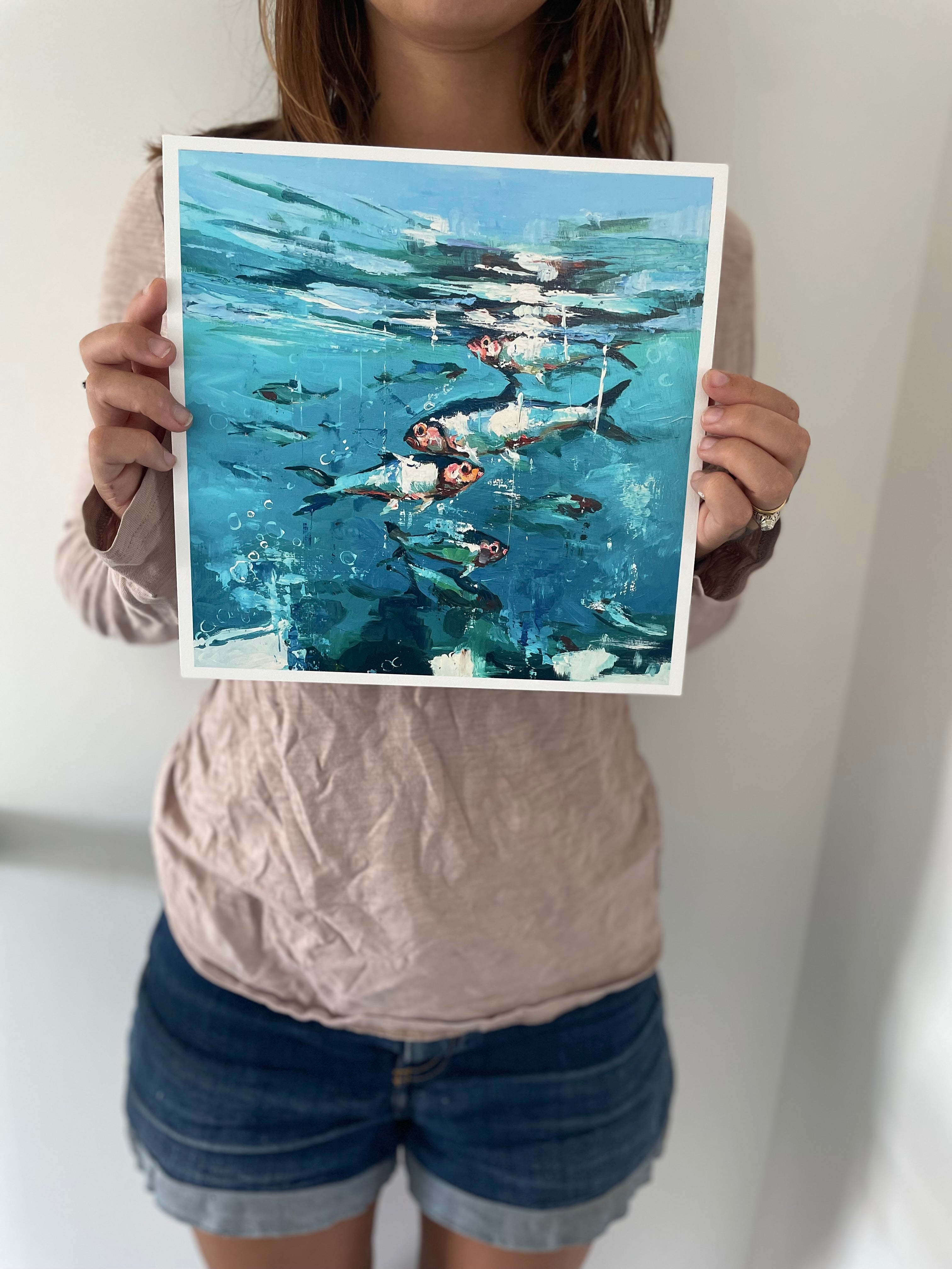 Underwater Fish Print