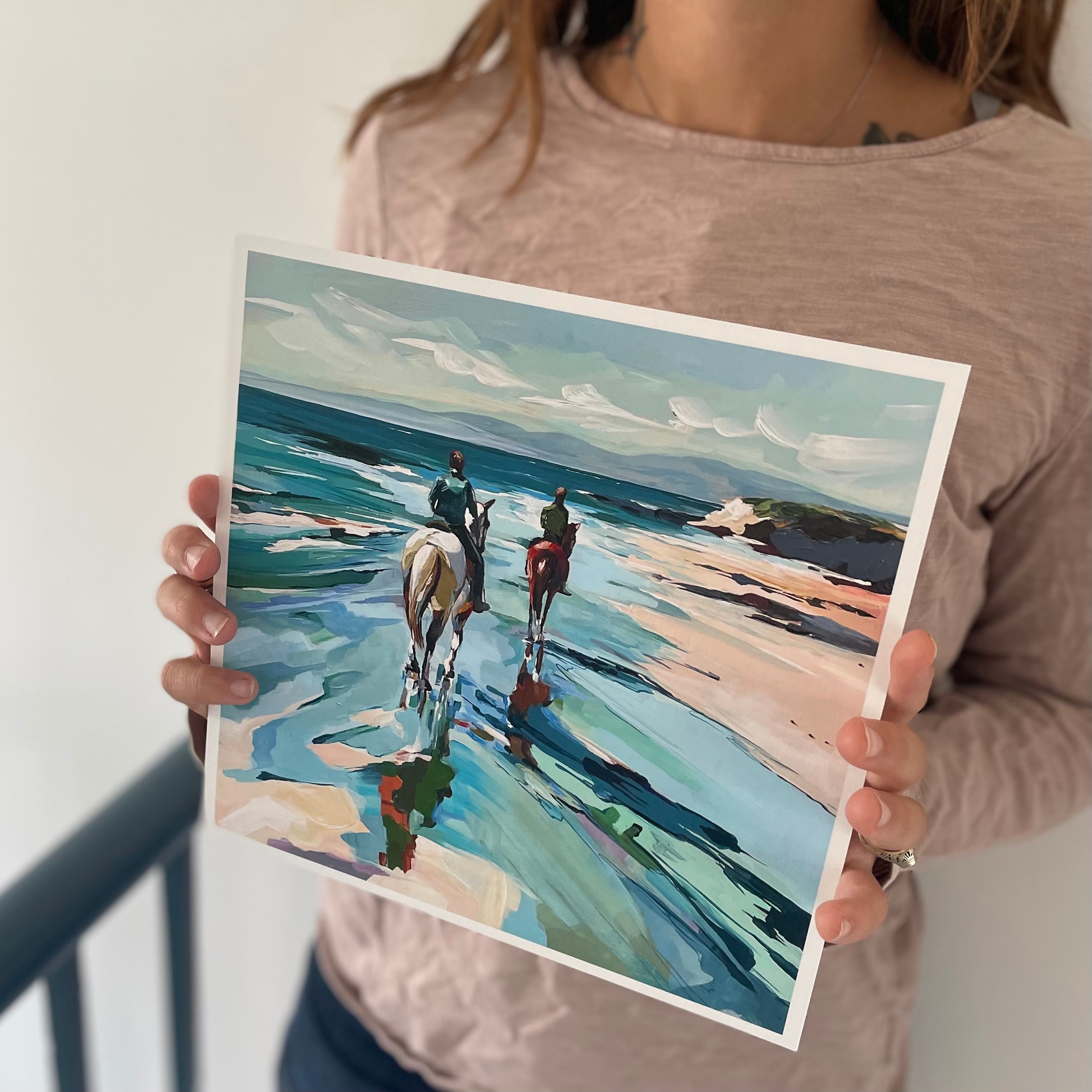 ‘Beach Ride’ Print